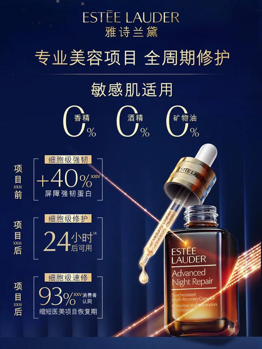 现货发【超值套盒】雅诗兰黛特润小棕瓶精华100ml+小棕瓶洗面奶75ml 礼盒装 明星修护 商品图2