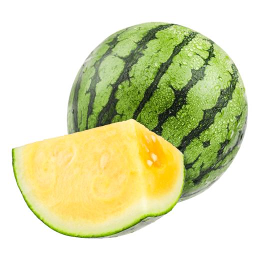新鲜水果 冰淇淋黄心西瓜 1枚（每枚3.5斤左右） 商品图3
