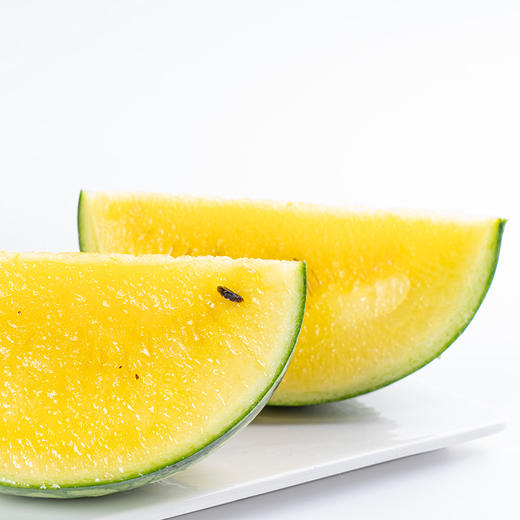 新鲜水果 冰淇淋黄心西瓜 1枚（每枚3.5斤左右） 商品图2