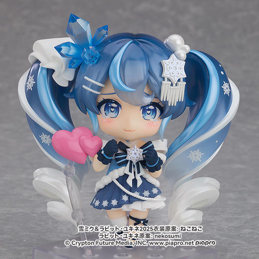 【GSC现货】粘土人 雪未来 Crystal Snow Ver. 初音未来 官方限定 商品图1