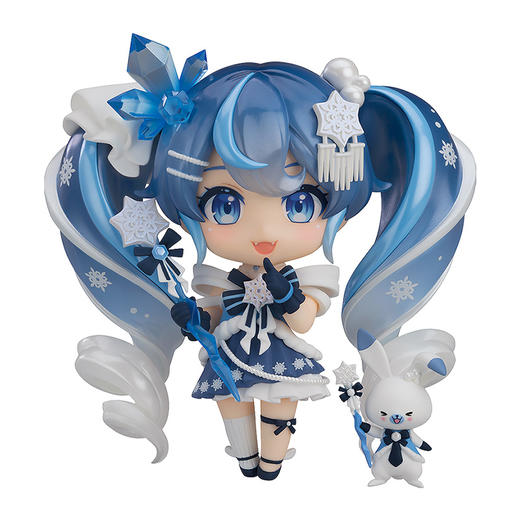 【GSC现货】粘土人 雪未来 Crystal Snow Ver. 初音未来 官方限定 商品图4