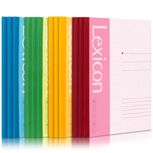 得力笔记本30张软面抄A5无线胶装记事本7650办公软抄学生/本 商品图4