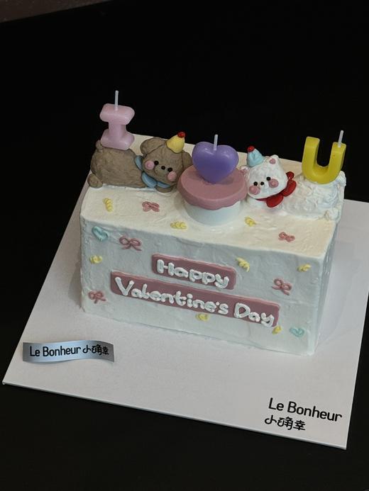 奶huhu情侣小熊·奶油蛋糕 商品图2