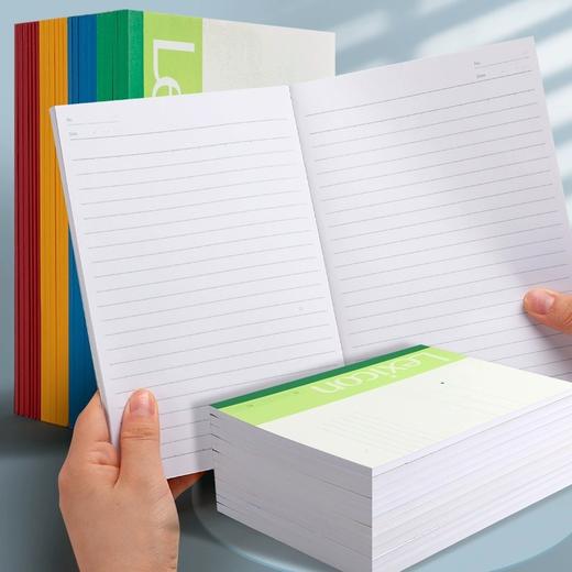 得力笔记本30张软面抄A5无线胶装记事本7650办公软抄学生/本 商品图1