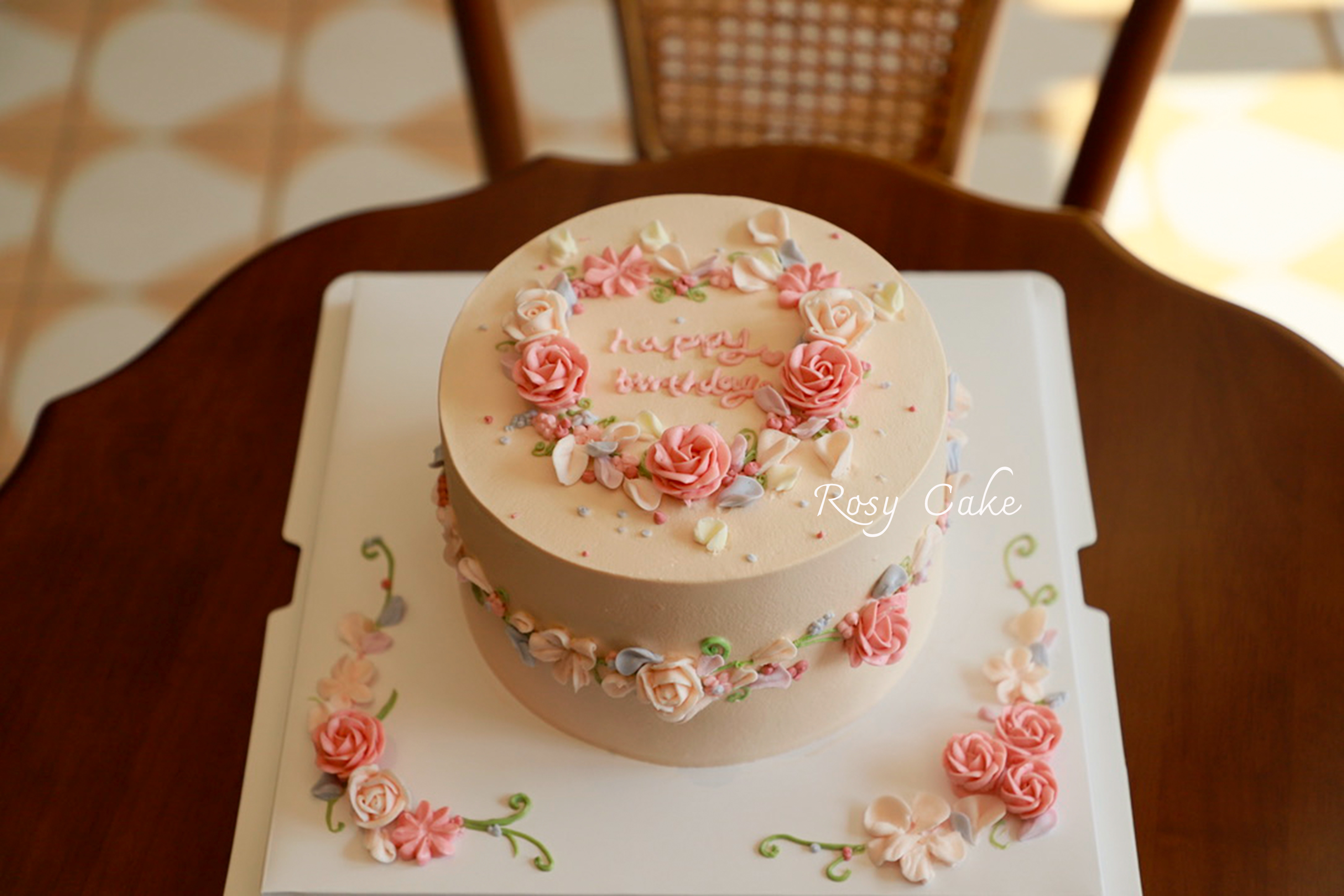 小清新韩式裱花