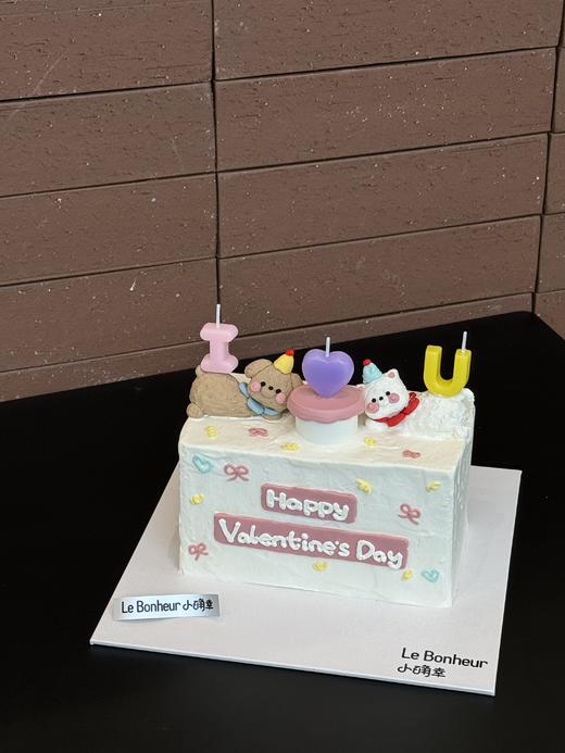 奶huhu情侣小熊·奶油蛋糕 商品图1