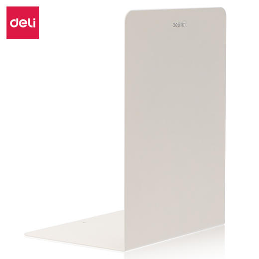 得力78650深灰 金属书立分类书夹阅读书靠书挡书架铁挡书板1对 商品图4