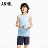 男童背心家居服套装夏季新款安奈儿童装JB522057 商品缩略图1