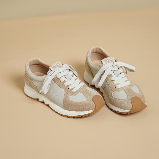 西村名物2025年春季新款超轻运动平底系带休闲鞋阿甘鞋T25AM15561 商品图5