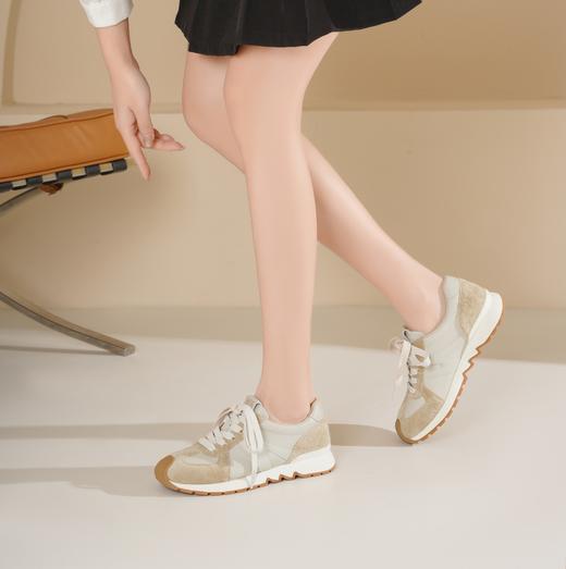 西村名物2025年春季新款超轻运动平底系带休闲鞋阿甘鞋T25AM15561 商品图3