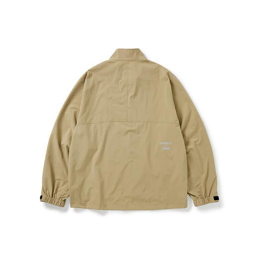 WHEELS and WIND 防晒防泼水轻量再生环保面料运动夹克 立领外套 商品图4