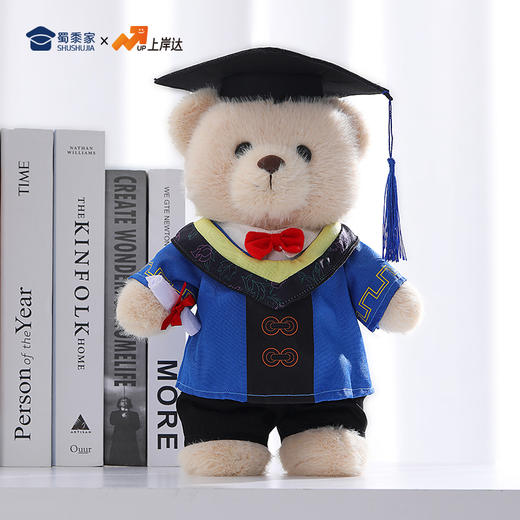 【毕业熊】可定制创意毛绒公仔玩具 礼盒装小熊玩偶送礼摆件 商品图8