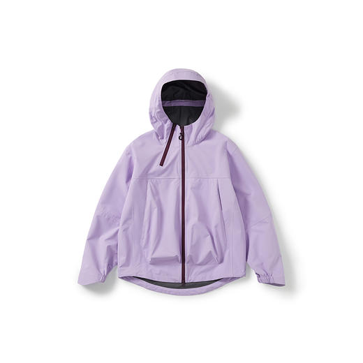 WHEELS and WIND 防泼水防污双拉链宽松廓形冲锋衣 连帽外套 商品图3