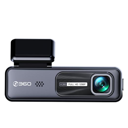【超值】360记录仪K380升级版 AI智能驾驶辅助 1296P画质清晰 停车监控 0流量手机互联 碰撞感应 缩时录制 商品图0