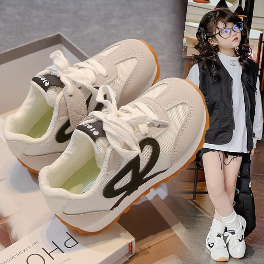 【春季上新69元/双】儿童阿甘鞋春秋季轻薄款男女童休闲运动鞋子聚 商品图4