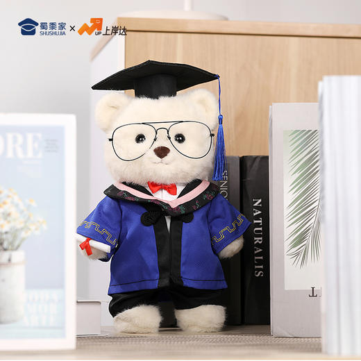 【毕业熊】可定制创意毛绒公仔玩具 礼盒装小熊玩偶送礼摆件 商品图7