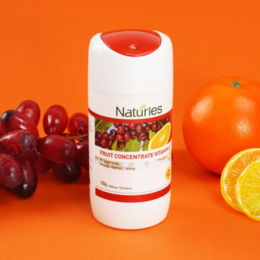 柰氏力斯 水果浓缩压片糖果 100片/瓶【保质期：2027年3月】 商品图1