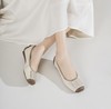 西村名物2025年春季新款舒适平底复古百搭低跟单鞋X25AE14591 商品缩略图5