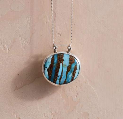 北京仓｜Chan Luu-Aruba-绿松石 吊坠 长项链［美国设计师］ 商品图6