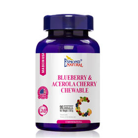 ESMOND 爱司盟 蓝莓针叶樱桃果咀嚼片 90片/瓶