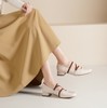 西村名物2025年春季新款舒适中跟复古百搭低跟玛丽珍单鞋X25AE14821 商品缩略图1