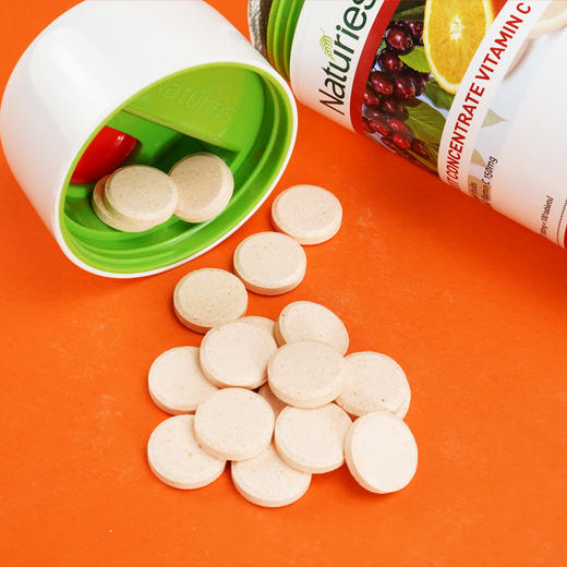 柰氏力斯 水果浓缩压片糖果 100片/瓶【保质期：2027年3月】 商品图2