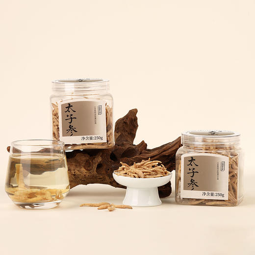 正安原材·贵州太子参 应季足龄采挖 优质原材 肉质肥厚色泽自然 250g/瓶【冷藏保存】 商品图0