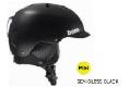 25/26BERN头盔Watts Carbon MIPS Asian Fit Semigloss Black w/Winter Liner 商品图0