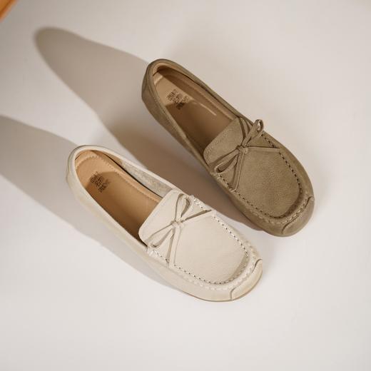 西村名物2025年春季新款舒适平底复古百搭深口单鞋乐福鞋T25AM15181 商品图0