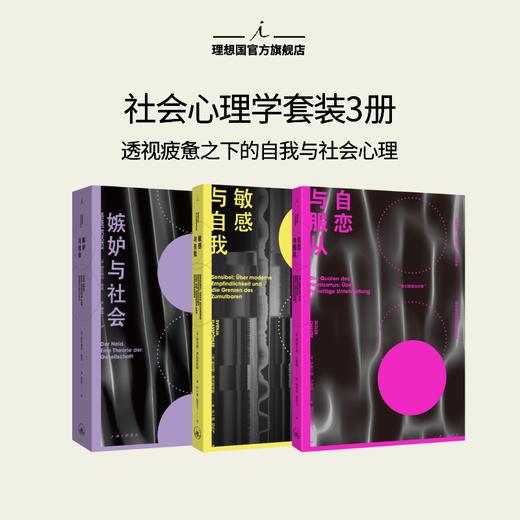 嫉妒与社会 敏感与自我 自恋与服从 社会心理学3册 商品图0