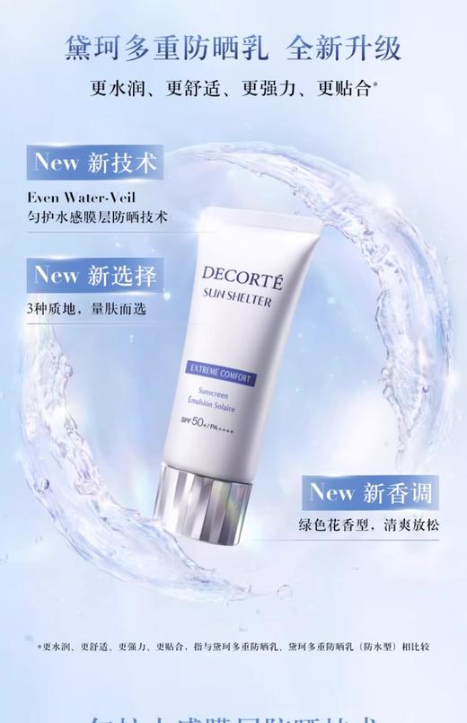 【航免仓】DECORTE黛珂多重防晒乳霜60g 商品图1