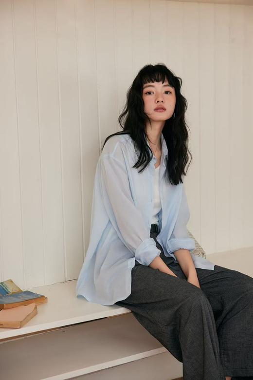 天丝亚麻· 老钱风衬衫 ，会‘呼吸’的豪华面料，✔85%天丝+亚麻 ，ins博主ootd的老钱慵懒风 商品图7