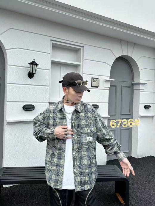 6736蓝色衬衫 商品图0