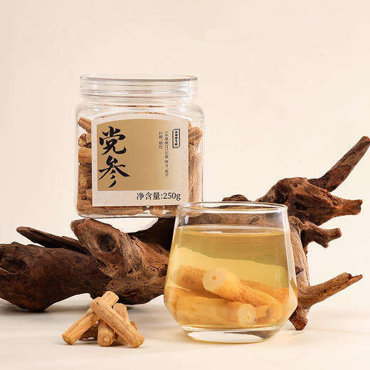 正安原材·党参 自然晾晒  饱满紧实 参味浓厚  250g/瓶【冷藏保存】 商品图4