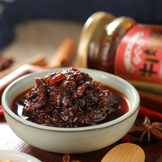 徽香源 牛肉酱210g*3瓶 香辣鲜浓拌面拌饭酱 48小时内发货 商品图2