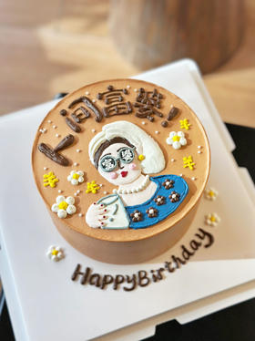 富婆发财蛋糕，提前24小时以上预定哦