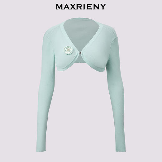 MAXRIENY2024夏针织开衫(货号:MS85JA259) 商品图4