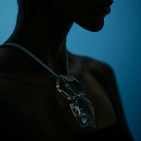 北京仓｜MONIES-Romy-亚克力 透明色 项链［丹麦设计师］