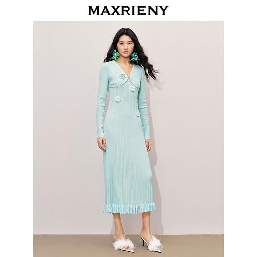 MAXRIENY2024夏针织开衫(货号:MS85JA259) 商品图1