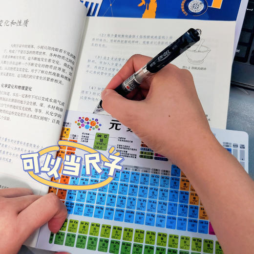 初中物理/化学/元素周期表 知识套卡3件 商品图2