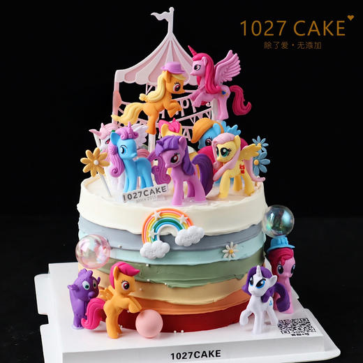 1027CAKE | 粉色系 小马宝莉 小公主专属 蝴蝶结 pony 商品图1