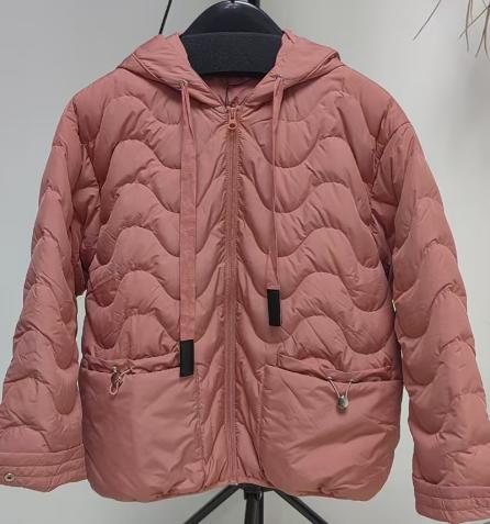 现货 臣禾【90白鸭绒】	连帽拉链绗缝羽绒服 JZ244070852 商品图11