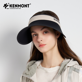 卡蒙轻量化跑步空顶帽防紫外线遮阳帽骑车吹不翻可折叠KM-6125