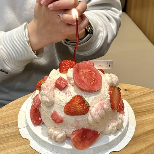 【胭脂芭蕾】-爆浆芭乐流心蛋糕 商品图0