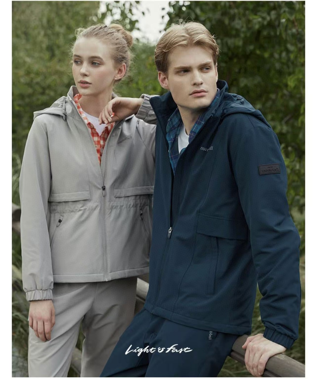 清仓库不退换 越南产男士 montbell软壳外套