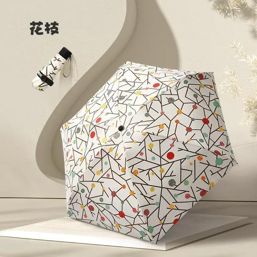 【恒鼎  五折黑胶晴雨两用迷你伞】一只230G，黑胶材质，四季可用，掌心之物，方便携带，轻到无感，黑胶更高级更扛风更防晒~ 商品图7