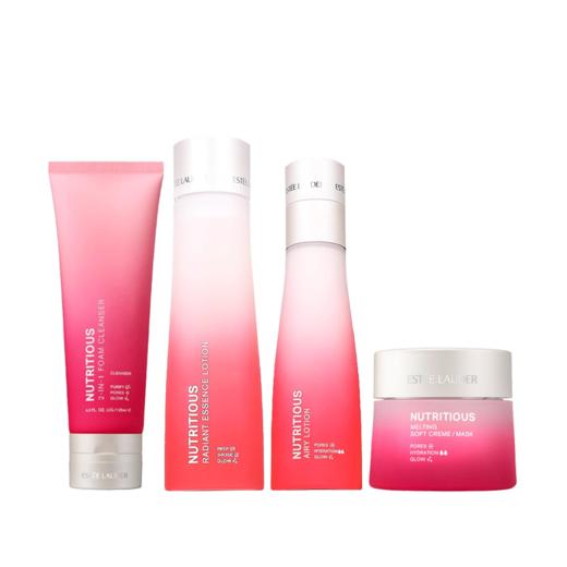 【礼盒装】雅诗兰黛红石榴系列纯净版套装 洁面+水+乳+面霜 补水保湿提亮清洁控油【CDF】 商品图8