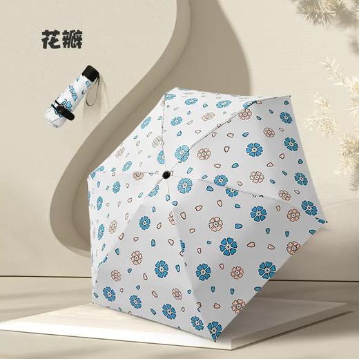 【恒鼎  五折黑胶晴雨两用迷你伞】一只230G，黑胶材质，四季可用，掌心之物，方便携带，轻到无感，黑胶更高级更扛风更防晒~ 商品图6