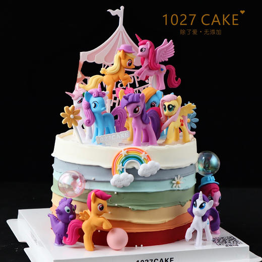 1027CAKE | 粉色系 小马宝莉 小公主专属 蝴蝶结 pony 商品图2