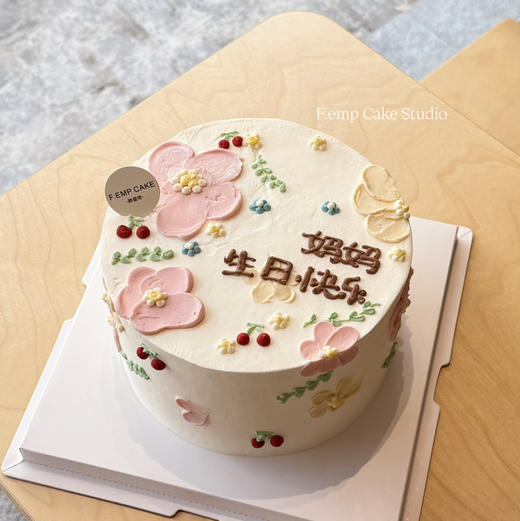 妈妈手绘蛋糕 商品图0